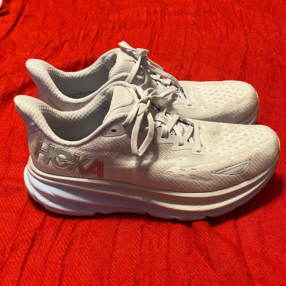 Hoka Women's White Athletic Shoes
